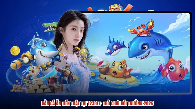Bắn Cá Ăn Tiền Thật Tại 123BET: Trò Chơi Đổi Thưởng 2026