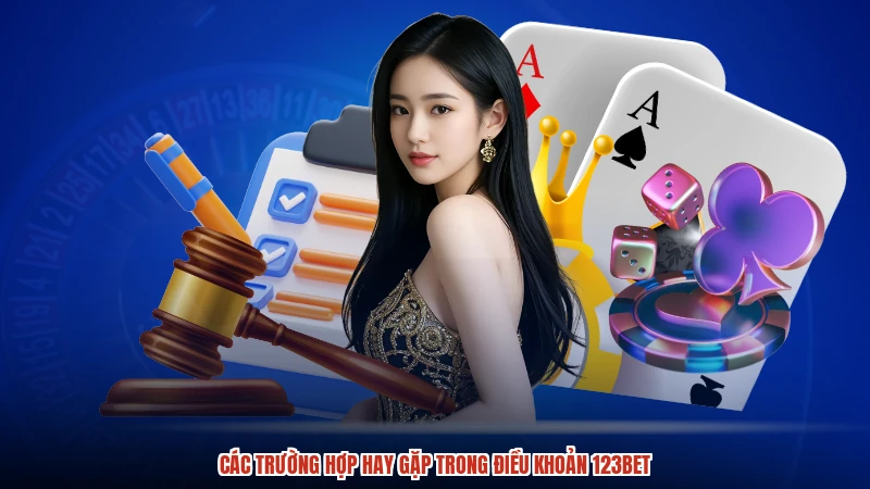Các trường hợp hay gặp trong điều khoản 123BET