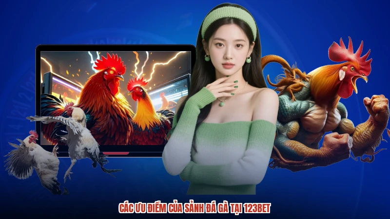 Các ưu điểm của sảnh đá gà tại 123BET