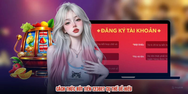 Cách thức rút tiền 123BET cụ thể dễ hiểu