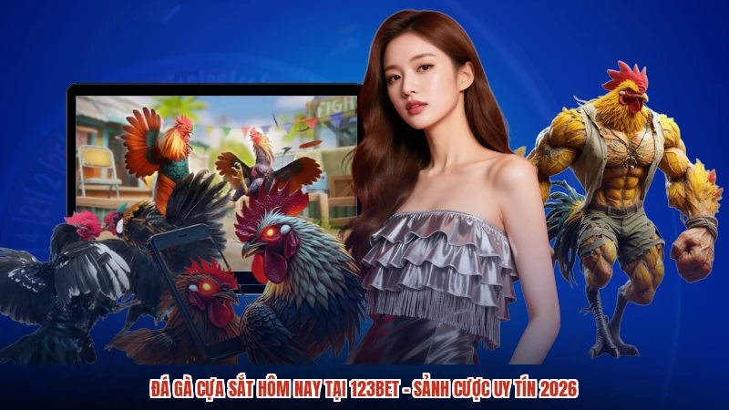 Đá Gà Cựa Sắt Hôm Nay Tại 123BET - Sảnh Cược Uy Tín 2026