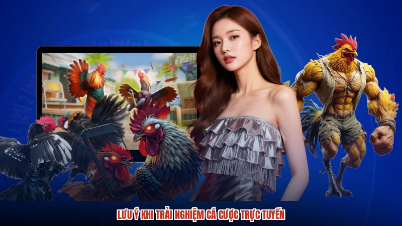 Lưu ý khi trải nghiệm cá cược trực tuyến