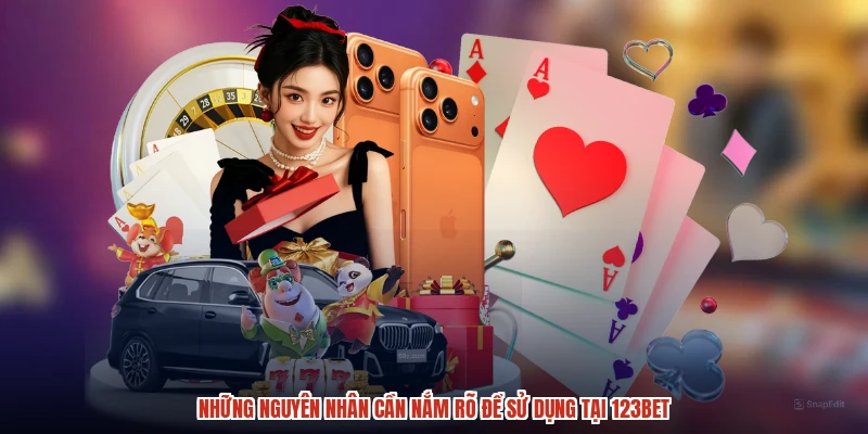 Những nguyên nhân cần nắm rõ để sử dụng tại 123BET