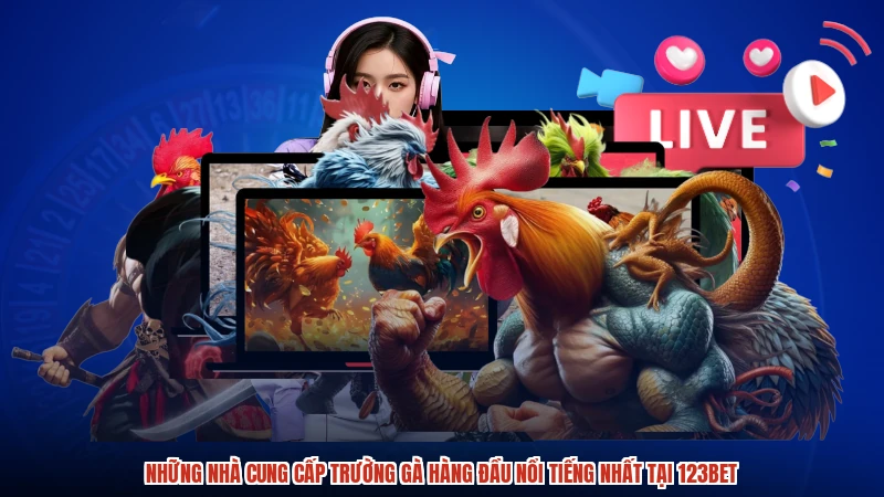 Những nhà cung cấp trường gà hàng đầu nổi tiếng nhất tại 123BET
