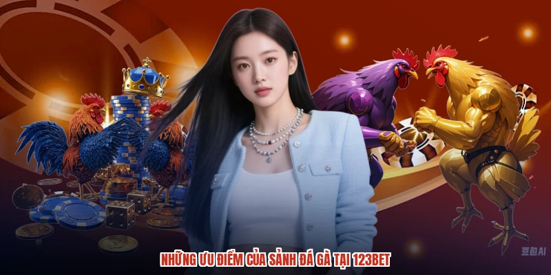 Những ưu điểm của sảnh đá gà tại 123BET