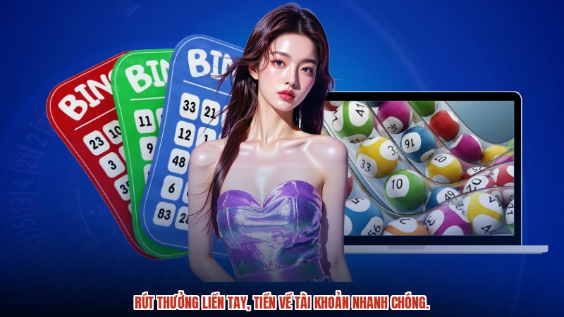 Rút thưởng liền tay, tiền về tài khoản nhanh chóng. Rút thưởng liền tay, tiền về tài khoản nhanh chóng.